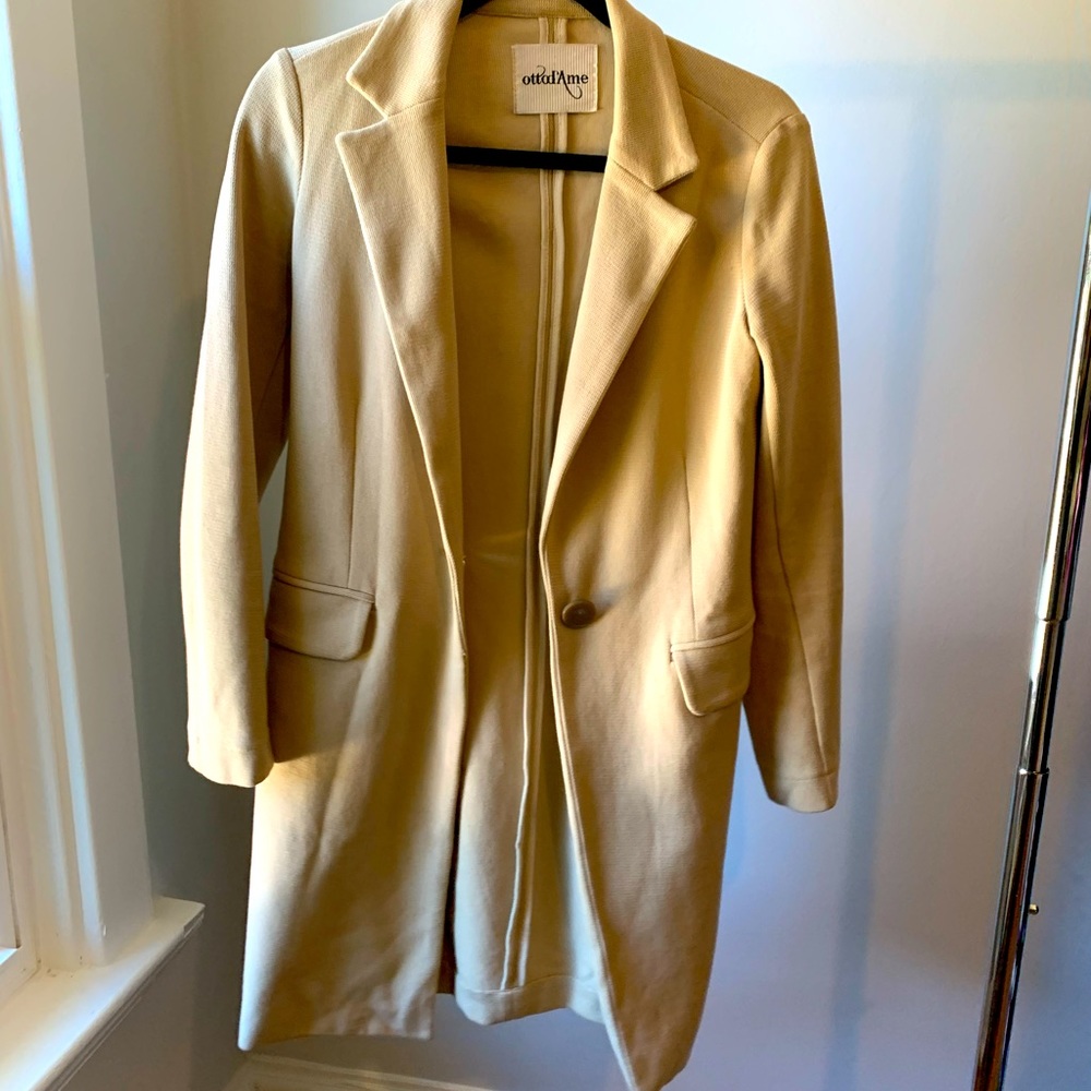 Thick knit riding style jacket in great condition